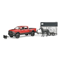 Bruder Ram 2500 Pickup ve At Nakil Römorku 02501