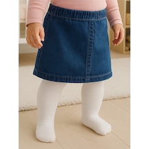 Bella Calze Civil Baby Mikro 0-12 Ay Külotlu Çorap Beyaz