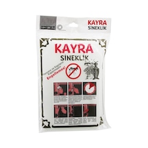 Kayra Tül Sineklik 130cmx150cm 5cm Bandı Pencere Çift Kanat Çift Taraflı Bant