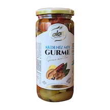 Alan Zeytinleri Akdeniz Mix Gurme Yeşil Zeytin 450 G