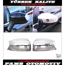 Ford Kuga Paslanmaz Krom Ayna Kapağı 2 Prç. 2008-2012 Arası