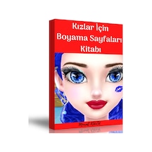 Kızlar İçin Boyama Sayfaları Kitabı