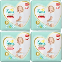 Prima Premium Care Külot Bebek Bezi 6 Numara XL (15+) 112 Adet 4'lü