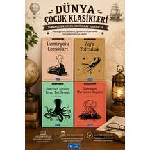 5,6 Ve 7.sınıflar İçin 4 Lü Dünya Çocuk Klasikleri Seti 1