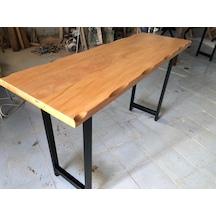 Bintaşmobilya Kütük Bar Masası 200X60.Cm