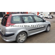 Peugeot 206 Stw Mügen Cam Rüzgarlığı Tüm Kasalara Uyumlu 4 Lü Set N11.3746
