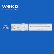 32" Universal Dled Tv Panel Led Bar - 8 Led 3v 59 Cm No: 1596 / Kod: 8174