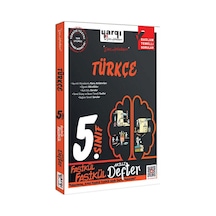 Yargı Ders Arkadaşım 5.sınıf Türkçe Fasikül Fasikül Akıllı Defter
