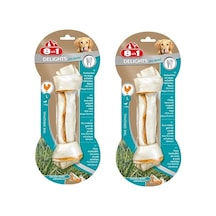 8in1 Delights Bones Large Pro Dental Tavuklu Köpek Ödül Kemiği 85 Gr. X 2 Adet