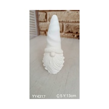 Yy4317 Yılbaşı Şapkalı Cüce Biblo Silikon Kalıp
