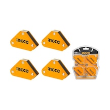 Ingco AMWH4001 Manyetik Kaynak Tutucu 4'lü Set