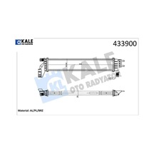 Yardımcı Su Radyatörü Express 21 Sandero Iı 12 Logan Mcv Iı 13 Dokker 18 21 Lodgy 18 Duster Iı 18 1. Kale Radyatör