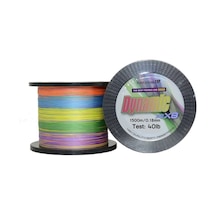 Captain Dynamic Pe 8 Örgü Spin İp Misina 1500mt Multi Color Standart - 0.18 Mm