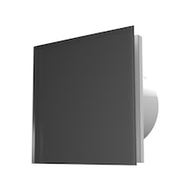 Venteurope Eon 100 Bd 10 Cm Tuvalet Ve Banyo Kapaklı Damperli Aspiratör Fanı-siyah