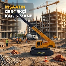 İş Makinası Vinç - Tekerlekli 21cm - 706-31