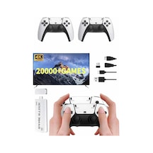 Znv Zenvia Mey İthalat Yeni Nesil 3d 4k 2000 Oyunlu Game Stick Oyun Konsolu Çift Konsol Znv2025 Cmn