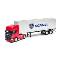 Welly 1 / 32 Ölçek Oyuncak Metal Model Tır Scania V8 E730 Tır