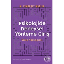 Psikolojide Deneysel Yönteme Giriş Vaka Yaklaşımı M.K. Maclın
