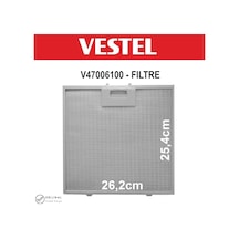 Vestel Uyumlu Adb 6002 Davlumbaz Filtresi Aspiratör Filtre V47006100 - 555690464
