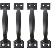 / /kapı Kolları Ahır Kapı Kolları 4 Parça 6 İnç Rustik Kapı Kolları/ /