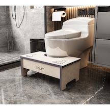 Modern Çocuk Basamağı ve Yükseltici Tabure-Tuvalet ve Lavabo Önü Eğitici Platform