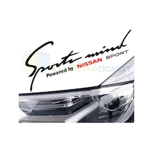 Nissan Yazı Sport Mind Oto Sticker Kaput Tampon Yapıştırma