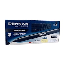 Pensan 3003 Siyah Keçeli Kalem 10 Lu