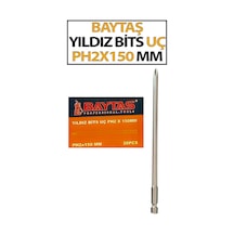 Yıldız Bits Vidalama Ucu Baytaş Ph2x150 Mm 1 Adet