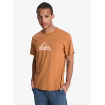 Quiksilver Quıksılver Ev Comp Logo Erkek Tobacco Brown - Solid T-shırt Eqyzt08182-3106 Kahve