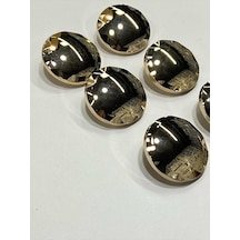 Metal Düğme/kaban Manto Boyu/ 6 Lı Set/2,5 Cm/jx015/gold