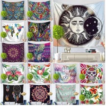 Pazly Yoga Ve Tasarım Şık Şalı Renkli Plaj Oturma Odası İşi İçin Halısı Goblen El Duvar Dekoru, Bohem Battaniyesi - Gv