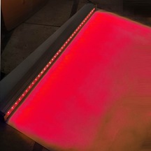 Led Aydınlatma Wall Washer Duvar Boyama 100 cm 36W Kırmızı