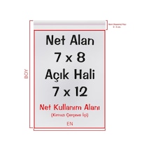 Şeffaf Bantlı Yapışkanlı Opp Jelatin Poşet 250 Adet 7 x 8 + 4 CM