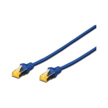 Assmann Digitus DK-1644-A-010/B 1 Mt CAT6A AWG26/7 LSZH S/FTP Mavi Patch Cord Kablo