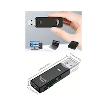 Usb 3.0 Hafıza Sd Kart Okuyucu Hızlı Hafıza Kartı Okuyucu Aktarım Flash Bellek