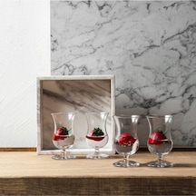 Paşabahçe 440221 Gala 4'Lü Ayaklı Bardak 125 ML