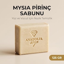 Mysia Koleksiyonu Pirinç Sabunu Doğal Bitkisel Yağlardan Oluşur Cildi Temizler, Kirlerden Temizler. 125gr 285 ML