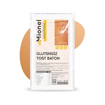 Mionel Glutensiz Tost Baton Ekmek 300 G - Süt Ve Yumurta İçermeyen Vegan Tost Ekmeği Çok Renkli