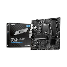 MSI Pro B760M-P DDR4 Intel B760 4800 MHz (OC) DDR4 Soket 1700 mATX Anakart