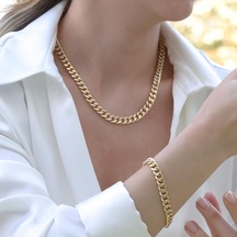 Gurmet Hallow Gold Kaplama Gümüş Set Gümüş