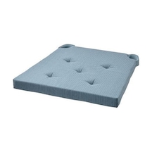 Sandalye Minderi Mavi Renk MeridyenDukkan 35/42x40x4 cm IKEA Cırt Cırtlı Bantlı Sandalye Minderi Mavi Renk MeridyenDukkan 35/42x40x4 cm IKEA Cırt Cırtlı Bantlı