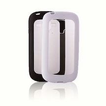 Fitcase Samsung S3 Mini (I8190-I8200) Çerçeveli Soft Silikon Beya 367073622