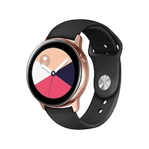 Newface Watch 20mm Klasik Kordon - Siyah Açık Mor