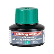 Edding RBTK25-03 Retract Yedek Mürekkep 25 ml Yeşil
