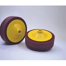 Befar Leo 59507 Vidalı Polisaj Süngeri Bordo 150mm