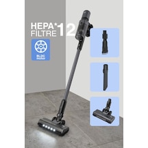 Fakir Shadow 7016 Gun Metal Şarjlı Dikey Süpürge