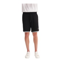 Cazador Erkek Slim Fit Örme Bermuda Caz.60500 Siyah