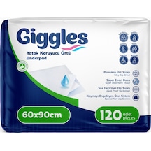 Giggles 60 x 90 Yatak Koruyucu Örtü 30'lu 4 Paket 120 Adet