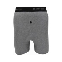 Erkek Likralı Düğmeli 3 Lü Boxer Berrak-1059 001