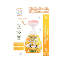 Baby İcon Doğal Çocuk Köpük El Sabunu 350 Ml Muz Kokulu Vegan Parabensiz Köpük
